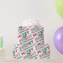 Search for merry and bright wrapping paper Modern