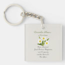 Search for december key rings Narcissus