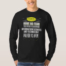 Search for information science tshirts Technology