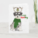 Search for miniature schnauzer christmas cards Schnauzers