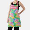 Search for fish pattern aprons Watercolor