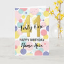 Search for 41st birthday cards Happy