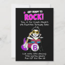 Search for pop rock invitations Rock and roll