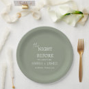 Search for minimalist wedding plates Rehearsal dinner
