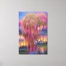 Search for pink sunset canvas prints Sky
