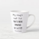 Search for the glass is half full mugs Humour