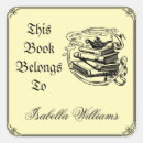 Search for vintage name plate bookplates School