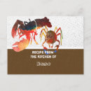 Search for cute seafood postcards Lobster