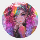 Search for kawaii rainbow stickers Anime