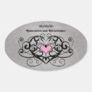 Search for romantic oval stickers Heart