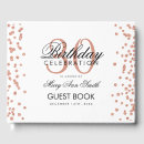 Search for party 30th birthday guest books Glitter
