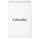 Search for blank calendars Home