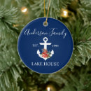 Search for cone christmas tree decorations Navy blue