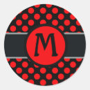 Search for polka dots background stickers Red