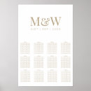 Search for gold white wedding seating charts Modern