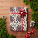 Search for dark red wrapping paper Floral