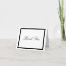 Search for border thank you cards Black