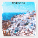 Search for mykonos greece stickers Greek island