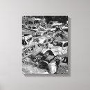 Search for abandoned car art Vintage