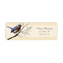 Search for blue bird return address labels Animal