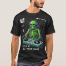 Search for dj skeleton tshirts Halloween