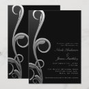 Search for black swirls invitations Party