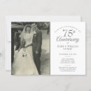 Search for 75th wedding anniversary invitations 75 years
