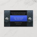 Search for bullet business cards Police