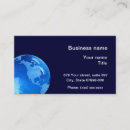 Search for planet business cards Global