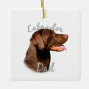 Search for brown dog christmas tree decorations Labrador retriever