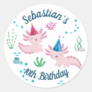 Search for cute axolotl stickers Under the sea