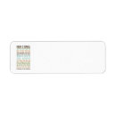 Search for israel return address labels Hebrew