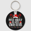 Search for santa claus key rings Xmas
