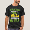 Search for acupuncturists tshirts Ninja
