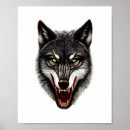 Search for wolf portrait posters Wild animals