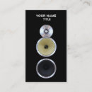 Search for audio speaker business cards Stereo