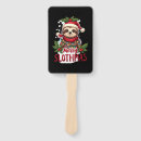 Search for christmas hand fans Sloth