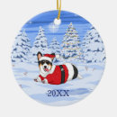 Search for black santa christmas tree decorations Dogs