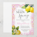 Search for italian bridal shower invitations Lemons