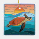 Search for sea turtle christmas tree decorations Blue