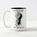 Search for retro robot mugs Cute