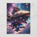 Search for floating vertical postcards Universe