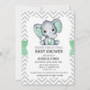 Search for chevron baby shower invitations Neutral