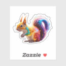 Search for squirrel cartoon stickers Wildlife