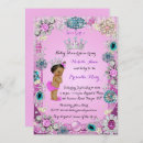 Search for ethnic princess baby shower invitations Royal
