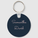 Search for pink and blue key rings Monogrammed