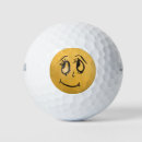Search for happy face golf balls Yellow