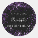 Search for glitter save the date stickers Black