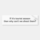 Search for tourist bumper stickers Humour