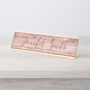 Search for rustic wood name plates Pink